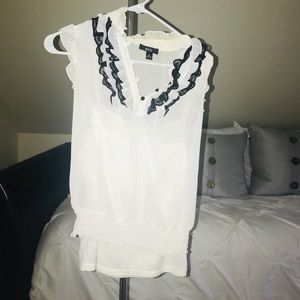 White Formal Blouse for the Office or Going Out!
